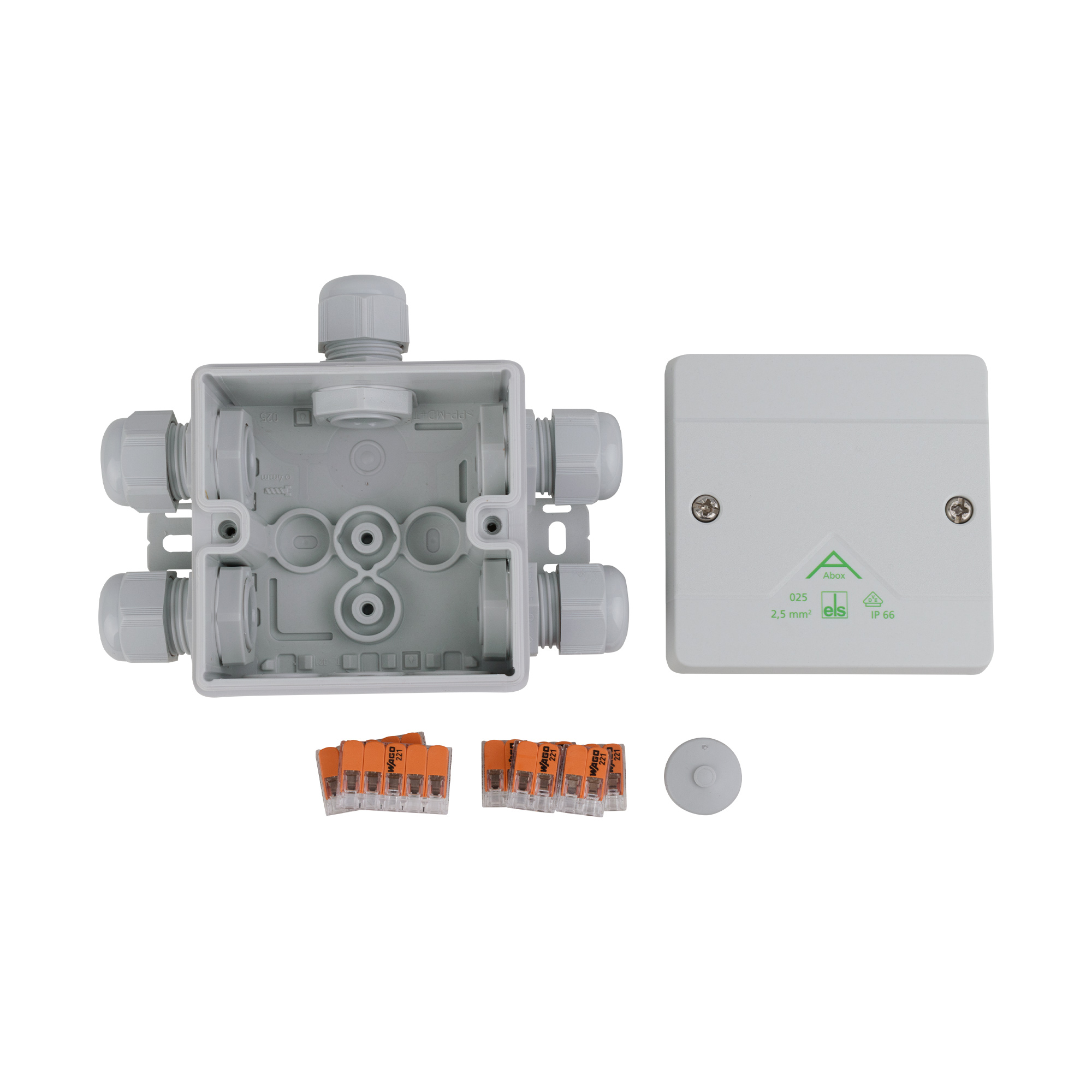 A-box with screw connection for PUMP A025