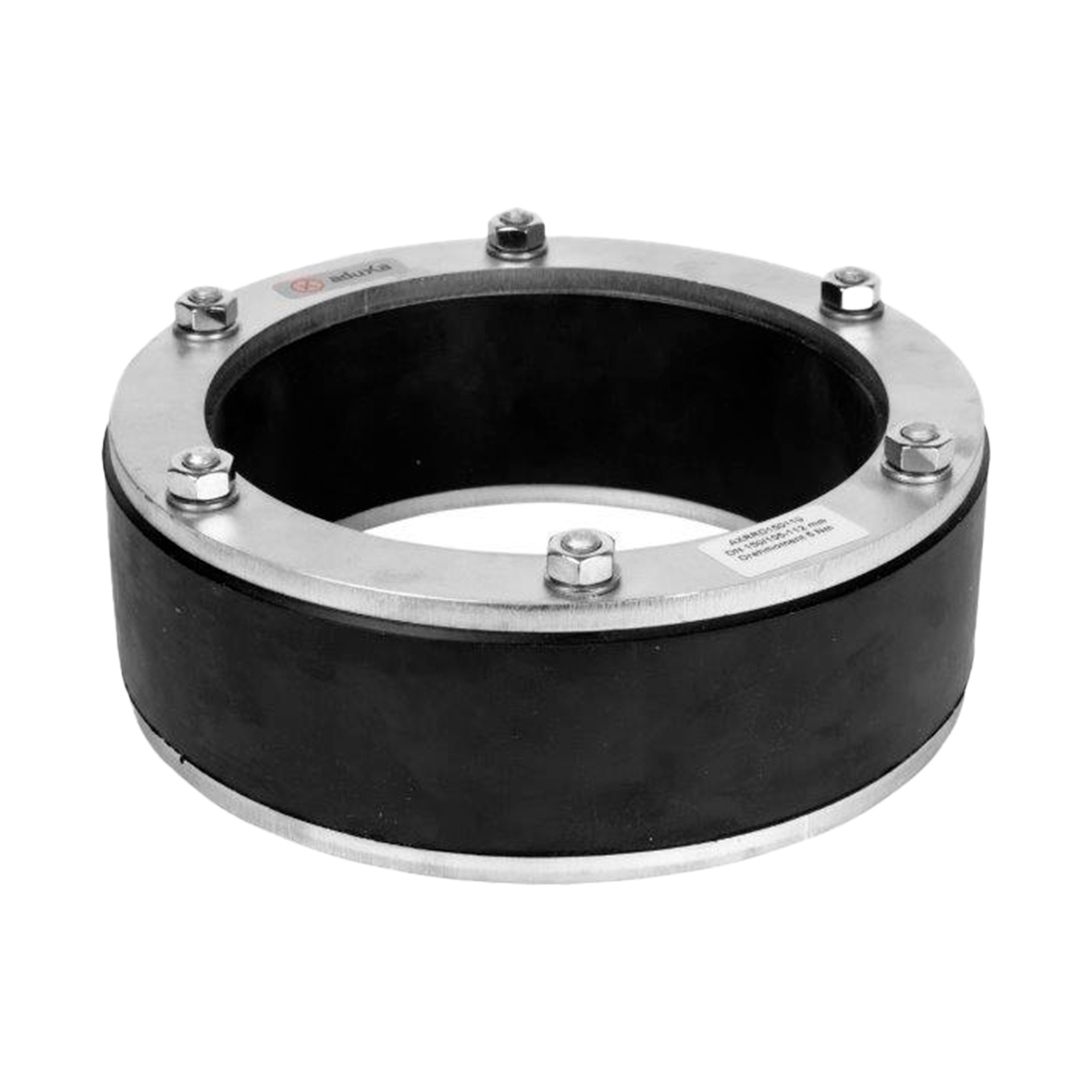 aduxa Ringraumdichtung D150 V2A für Medienrohr DA 110 (105-112 mm)