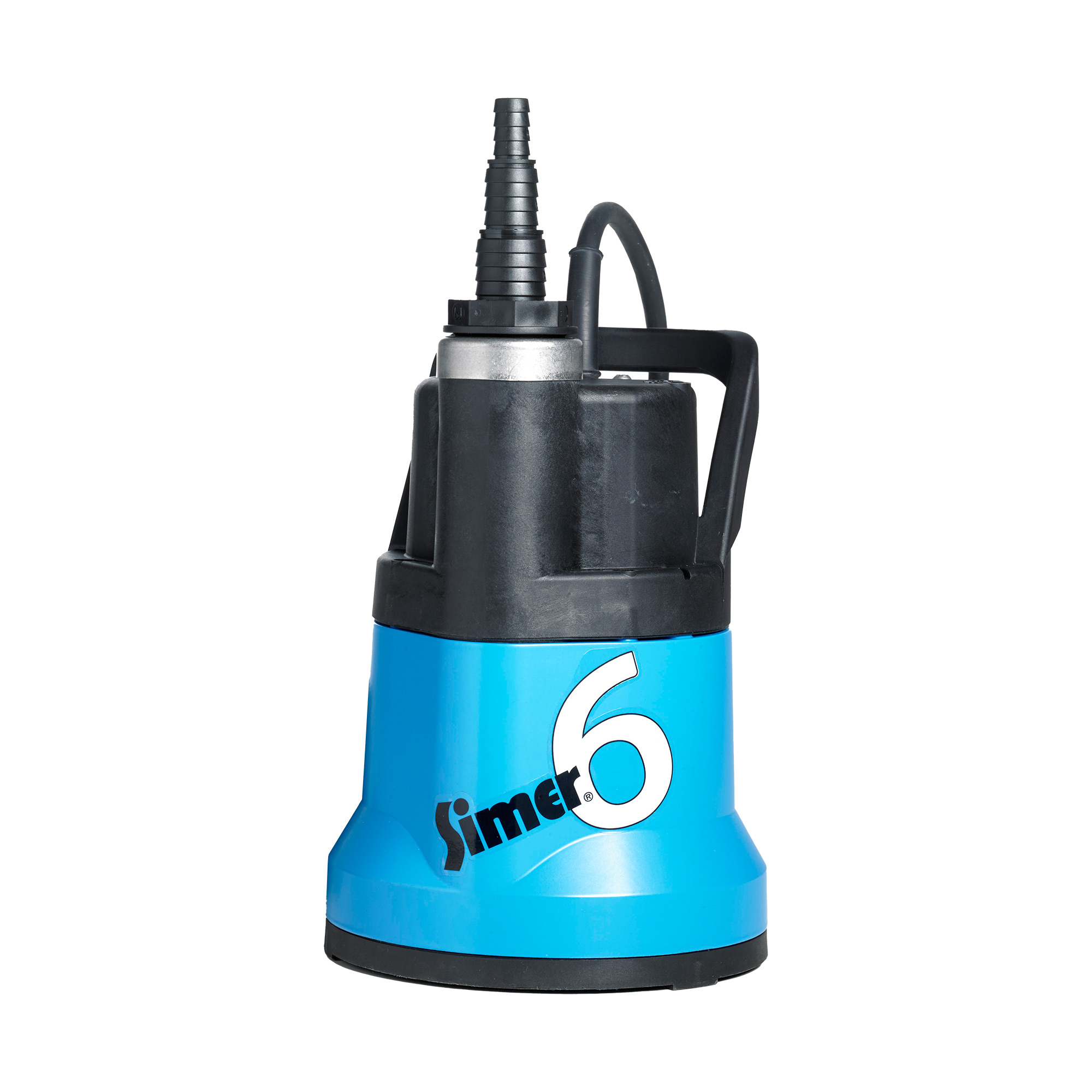 Simer 6 submersible pump; 0.2 kW; 230 V; 10 m cable and plug; Manufactured by Pentair Jung Pumpen