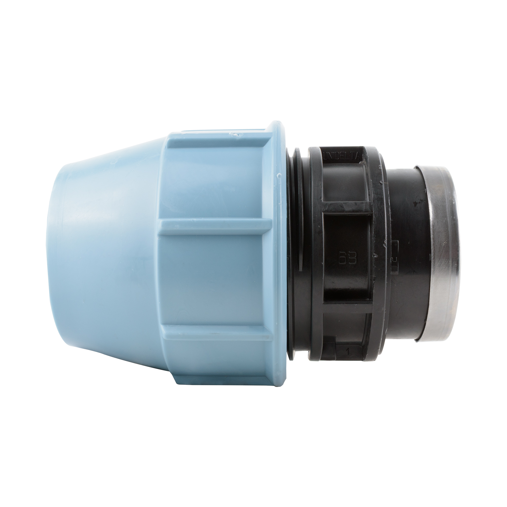 Anschlussverschraubung 1 1/2" IG auf d63
