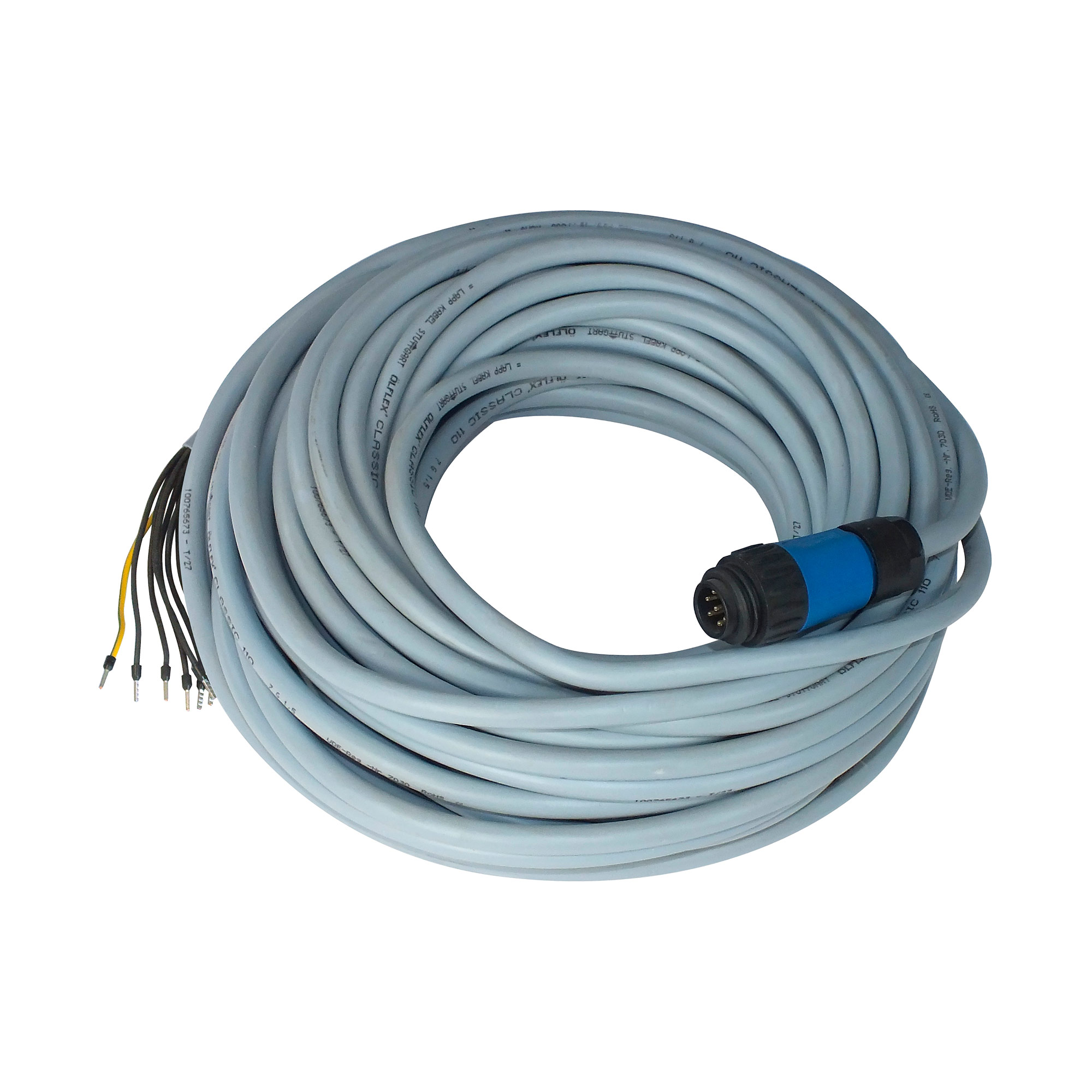 Connection cable 20 m; circular connector 7-pin