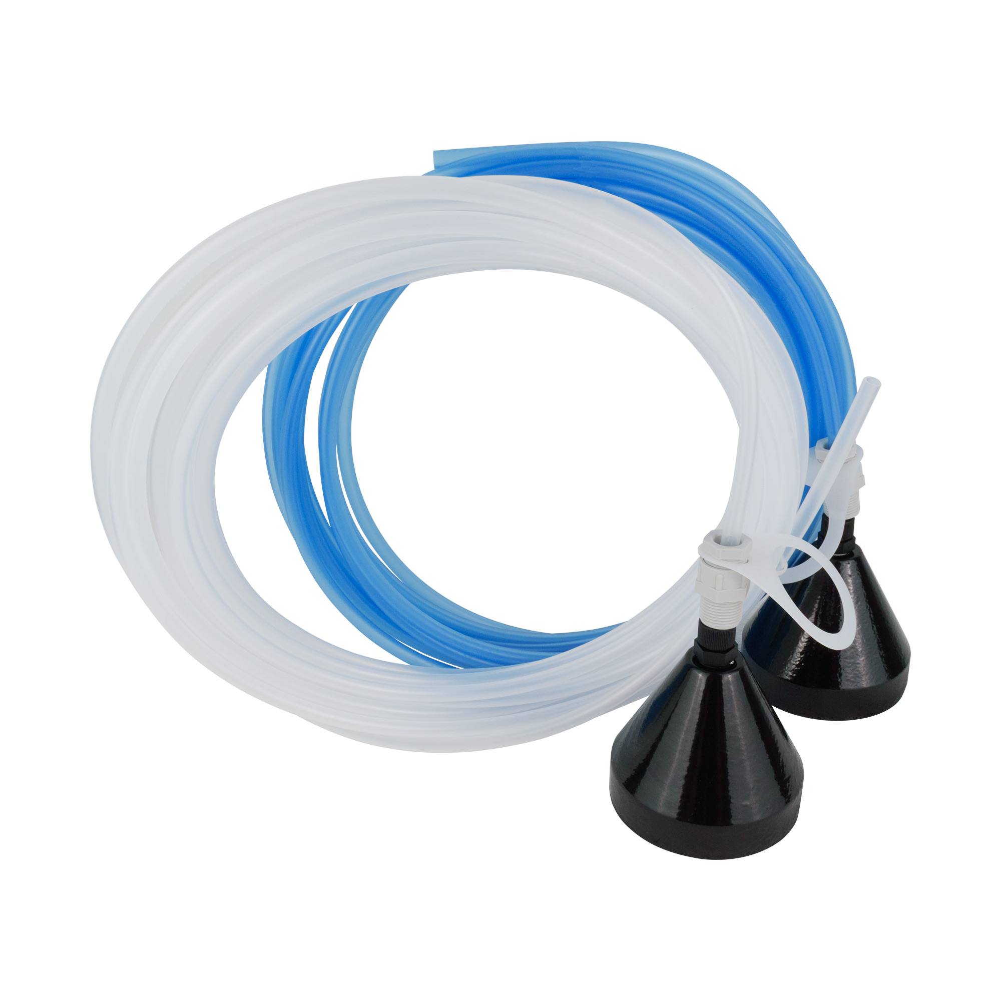 Dynamic pressure bell set with blue and white tubes; 20 m; original spare part Pentair Jung Pumpen