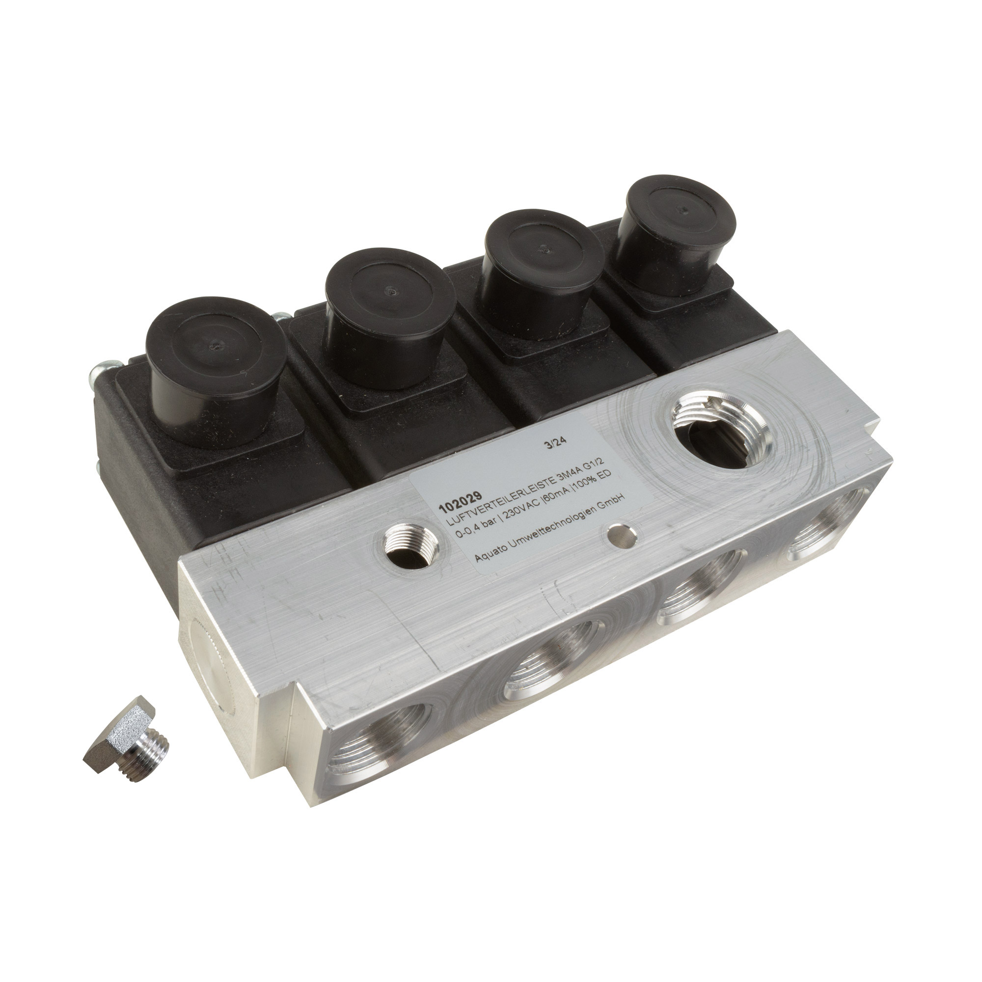 Magnetic valve distributor 4 outputs, 4 coils