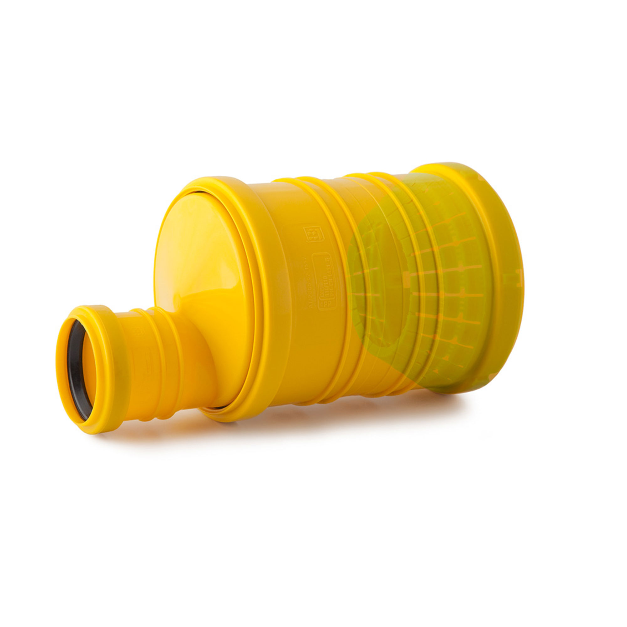 Connecting sleeve drainage/pipe 72-100/DN50