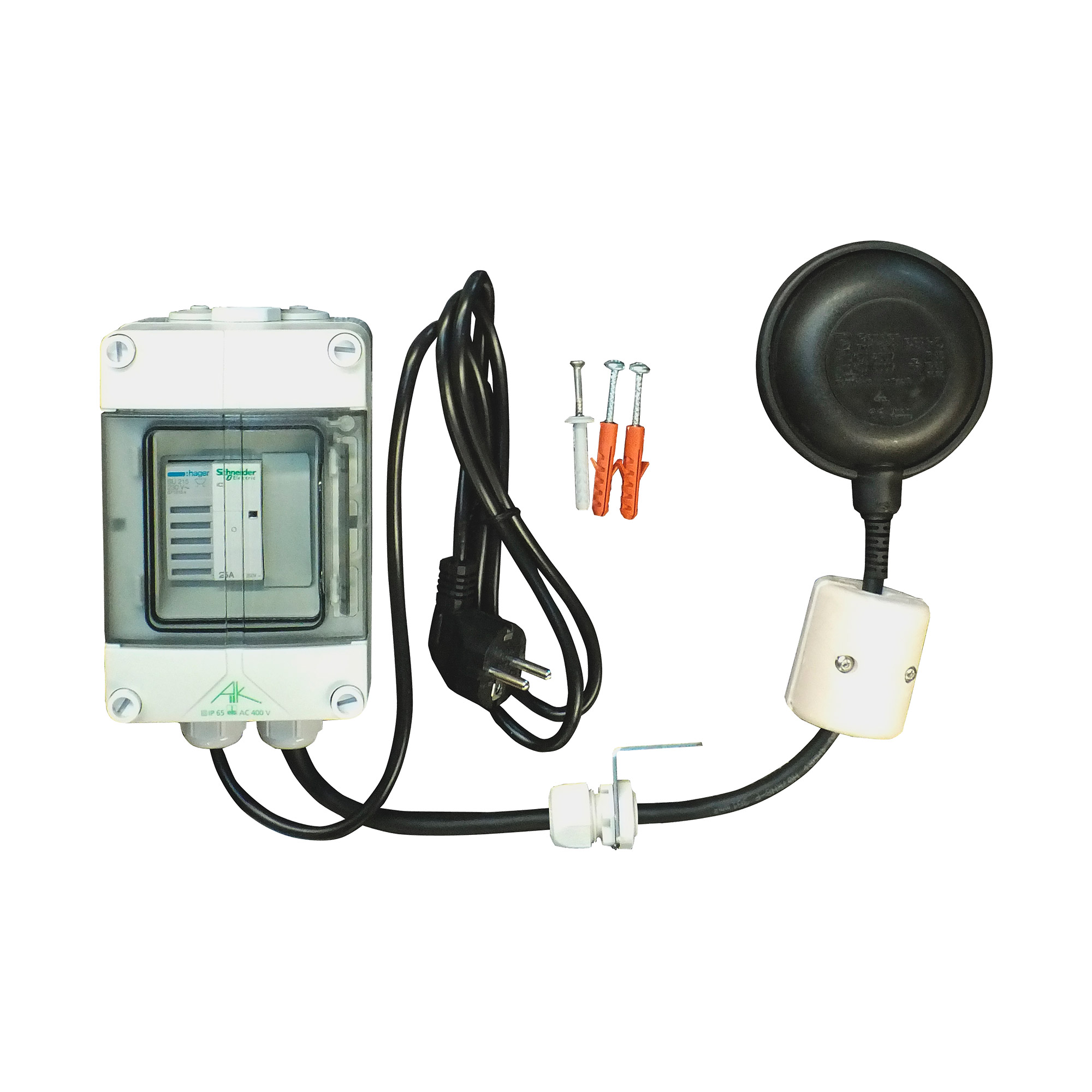 Akustischer Hochwassermelder; 20 m Kabel