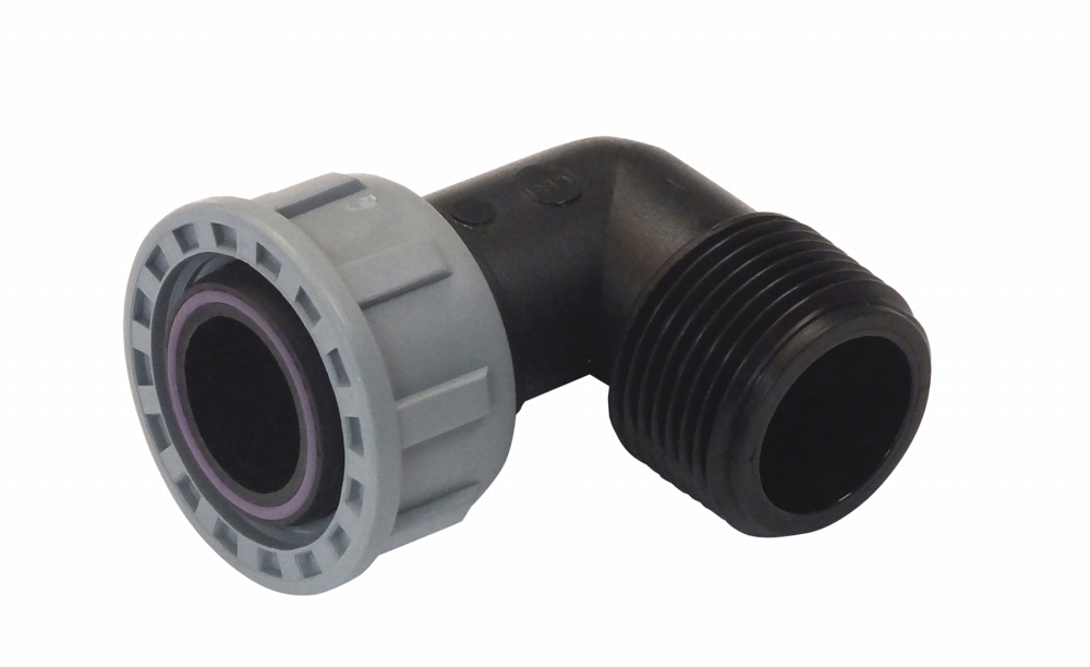 Angle distributor O-ring-seal 1" female x 1" male
