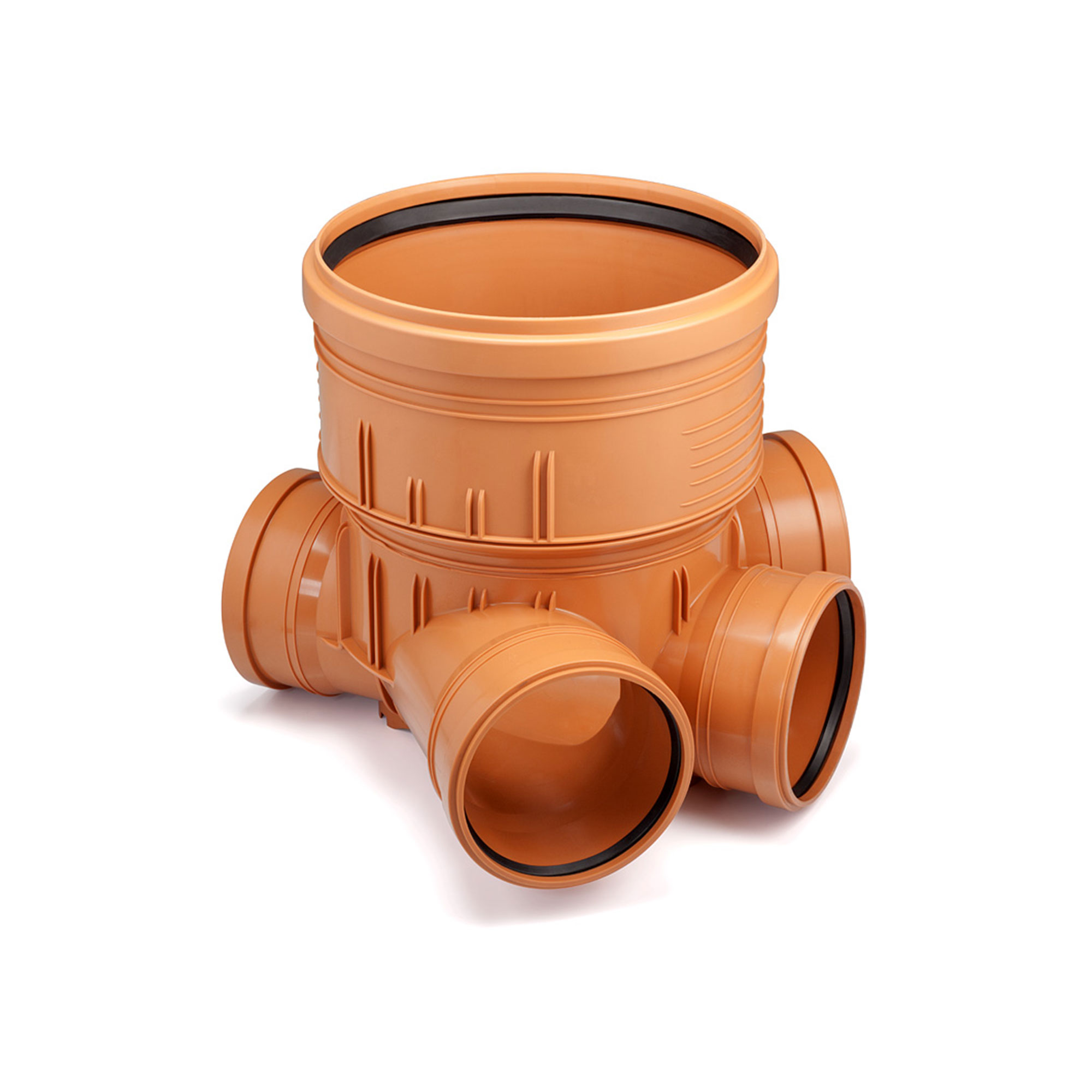 Collection/distribution manhole DN400 3M DN200