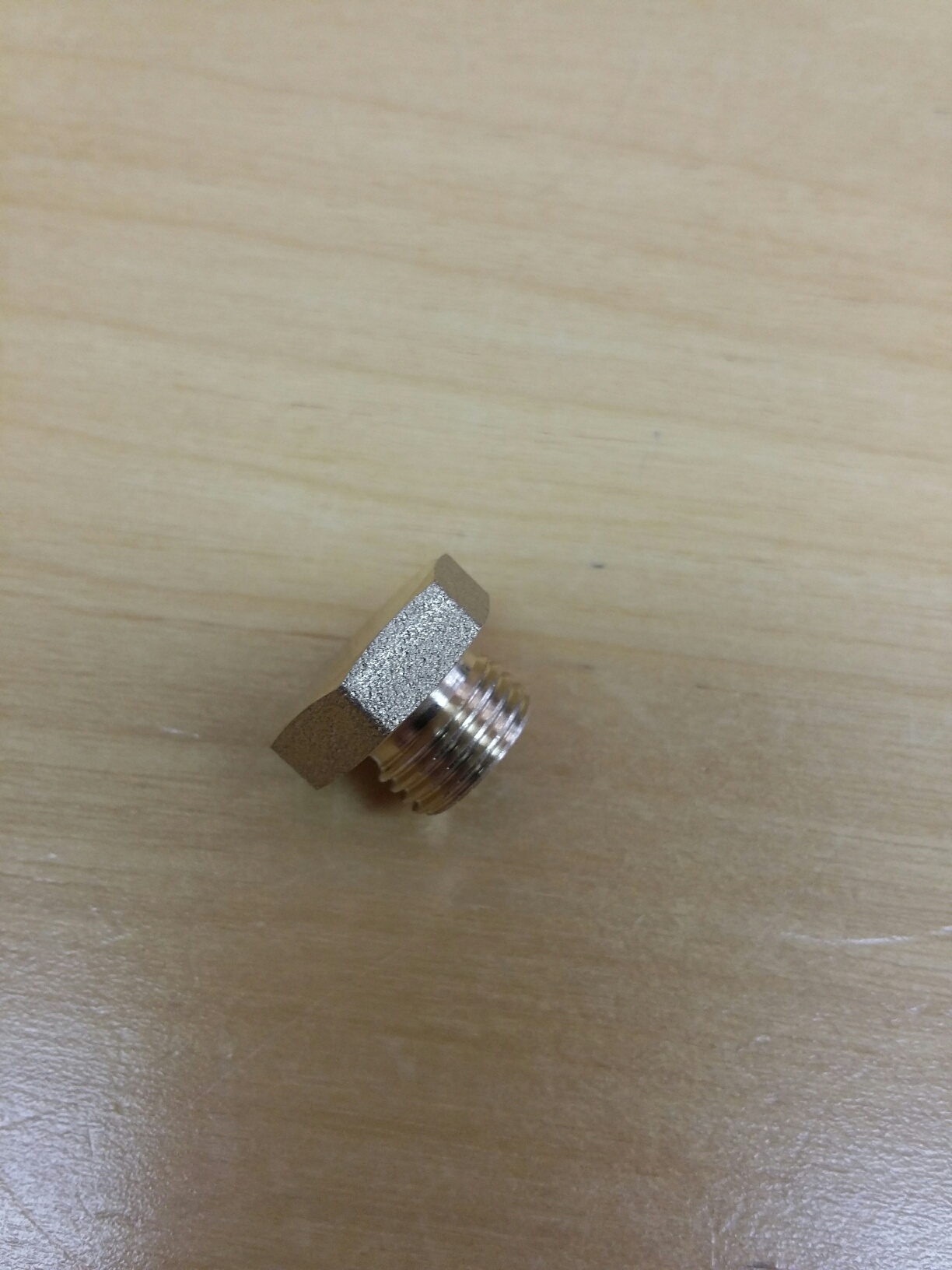 Messing Stopfen 1/8" AG