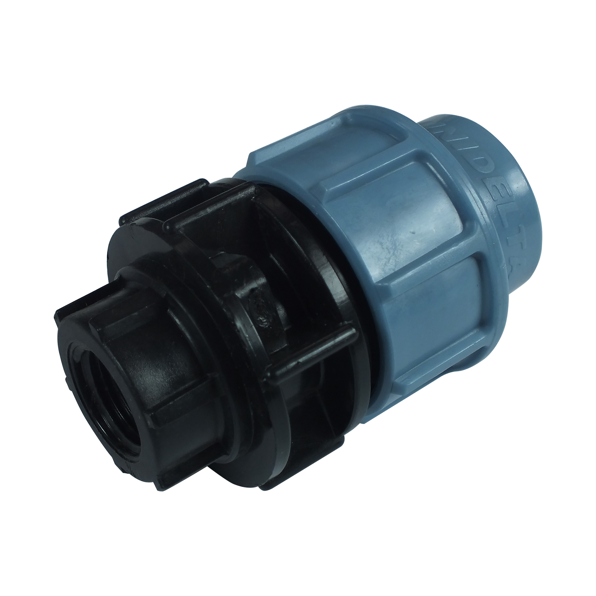 PP clamp coupling 25 mm x G 1/2" female
