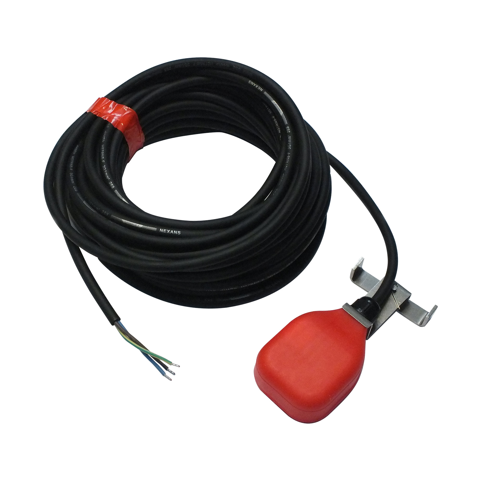 Schwimmerschalter 5/10, 30 m Kabel mit Lasche