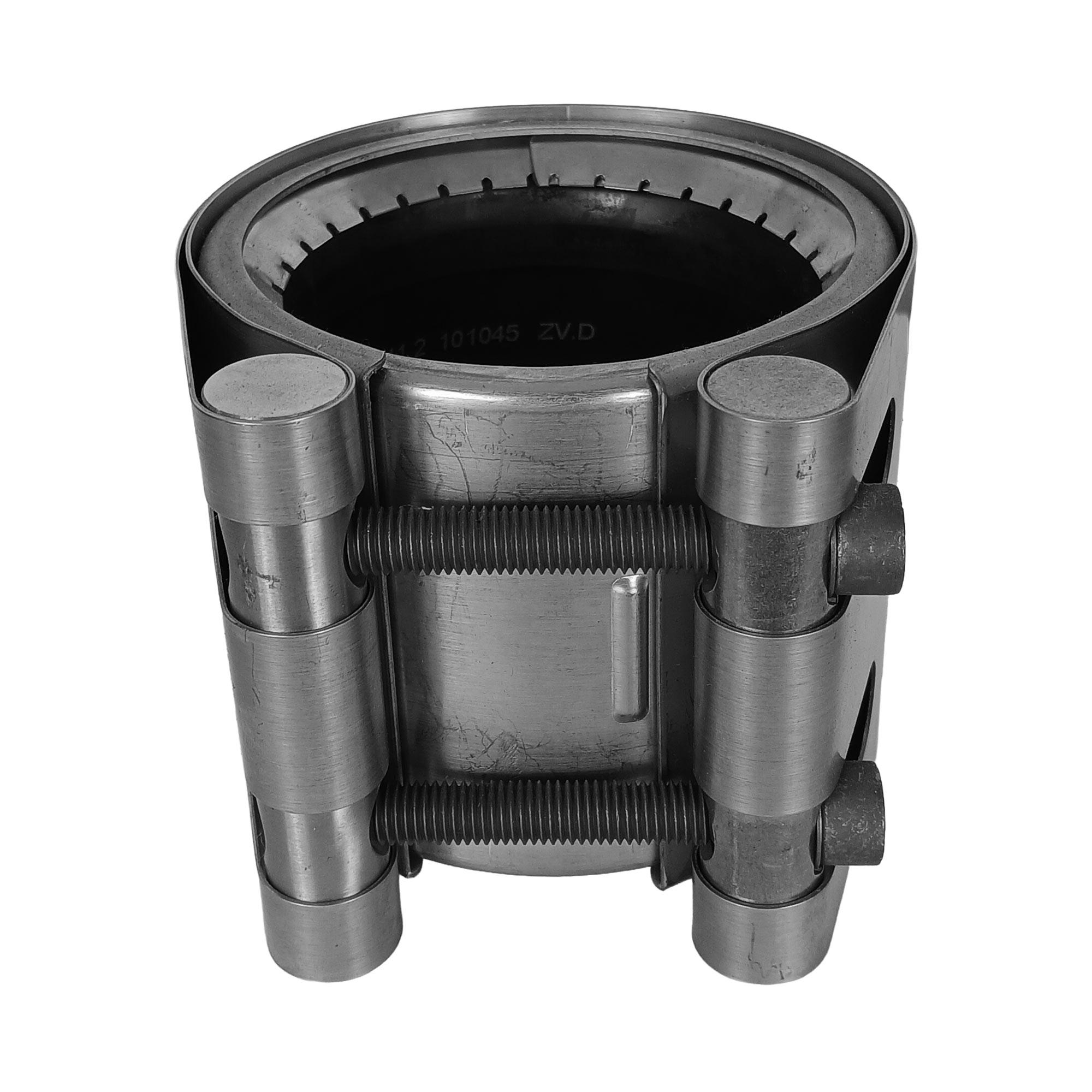 GRIP pipe coupling, pull-out resistant, for stainless steel pipe Ø 88.9 mm, EPDM seal