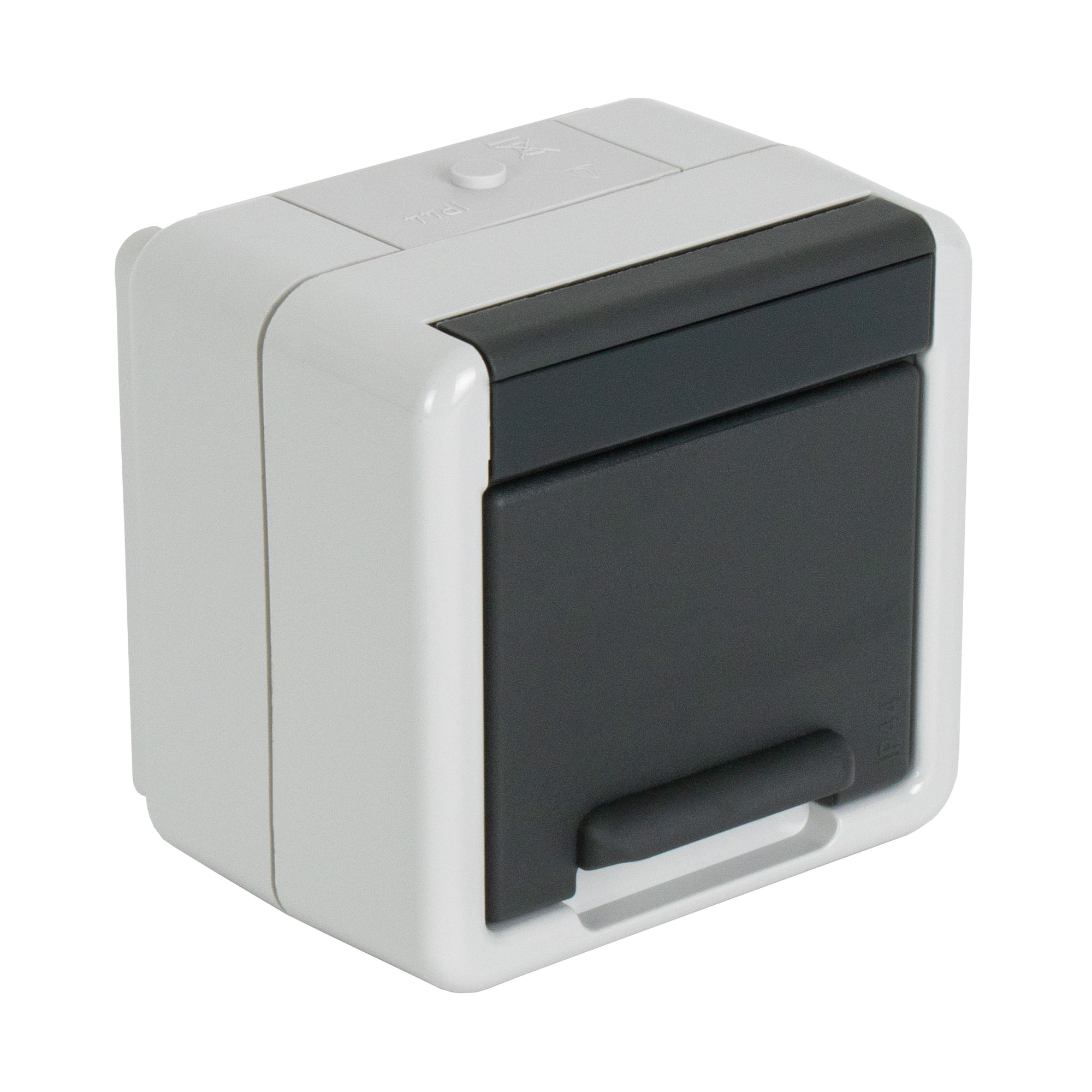 GIRA Schukosteckdose 16A 250V~ KD Grau