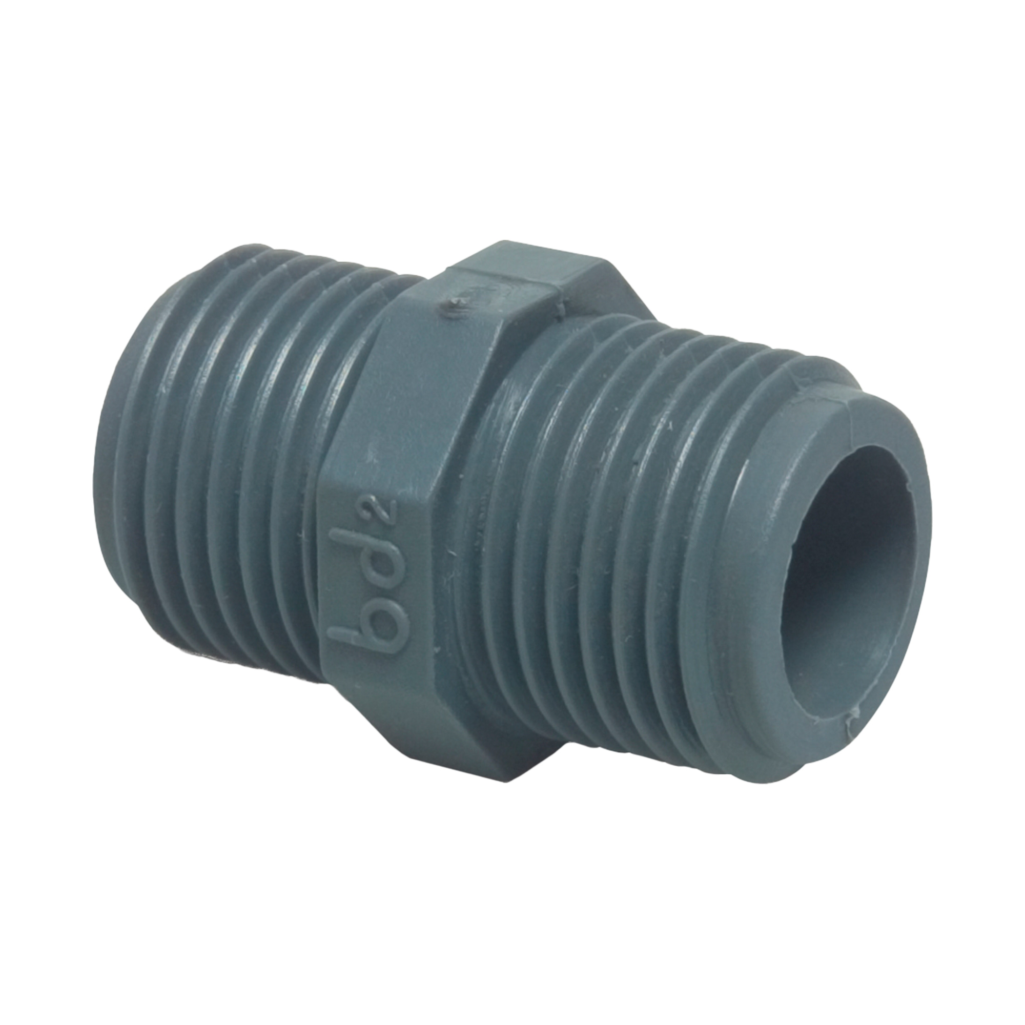 PP Doppelnippel 1/2" AG