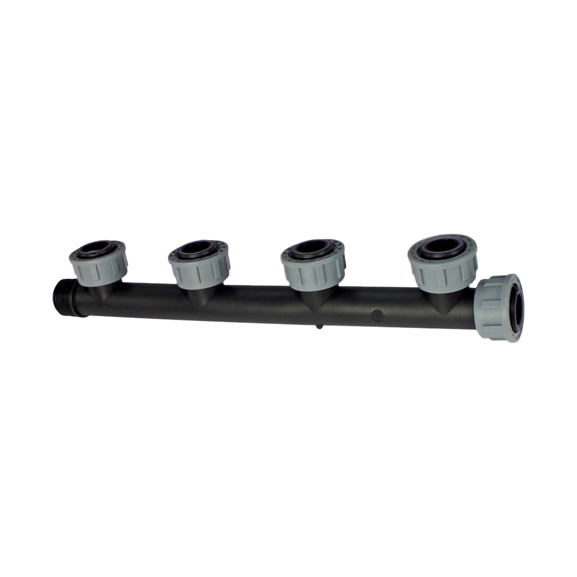 Multi-T-Verteiler 5x O-Ring-Dichtung 1" IG x 1" AG