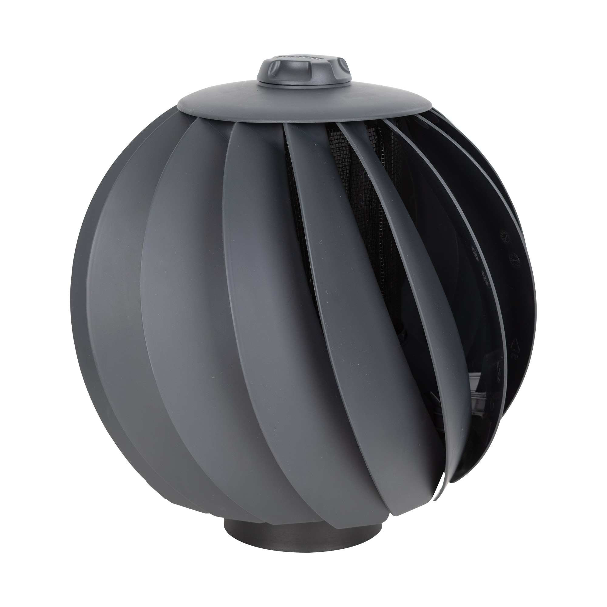 Lüfterrohraufsatz windgetrieben "Rooftop" für DN75/100