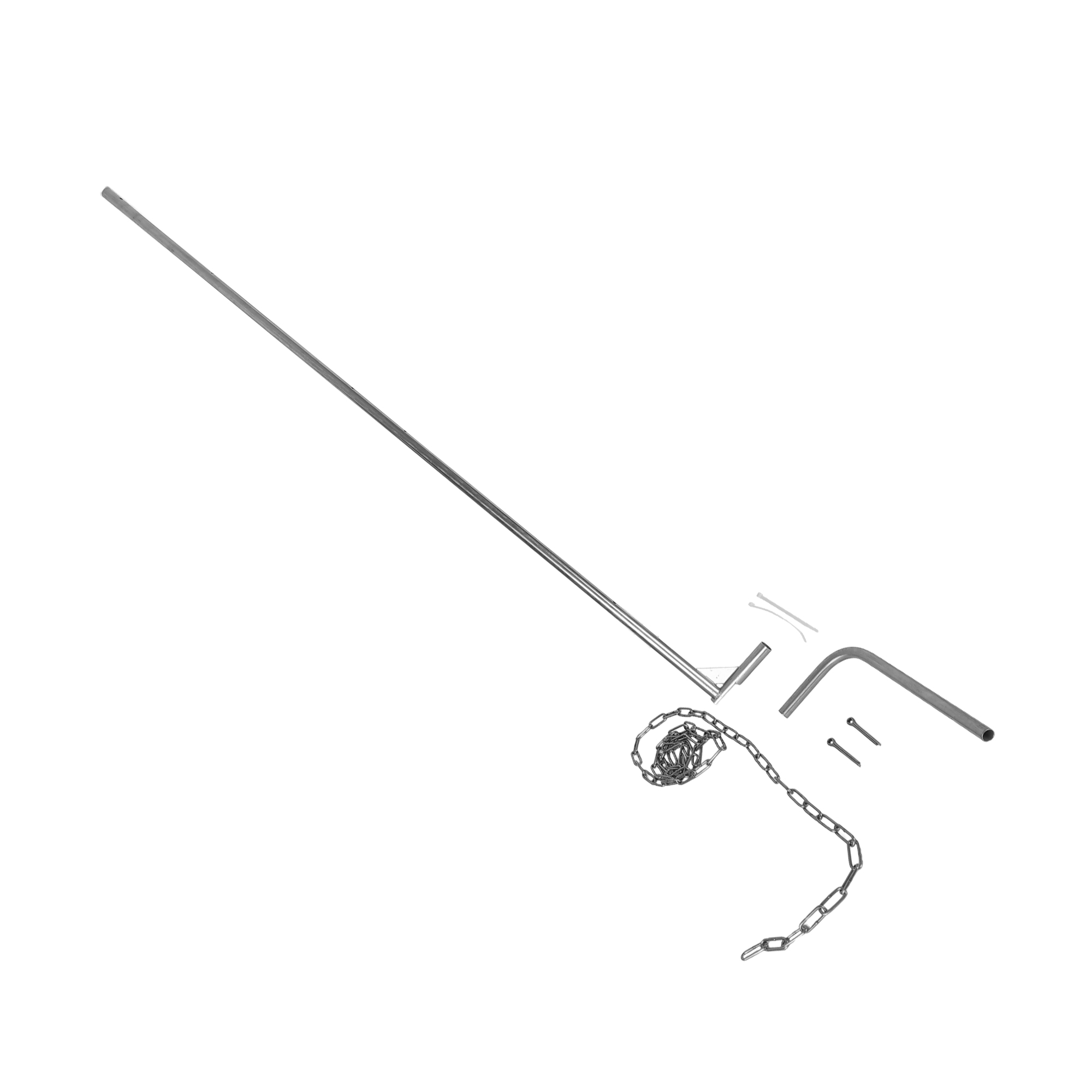 Operating key for PKS 800 shafts with PSV; including stainless steel chain