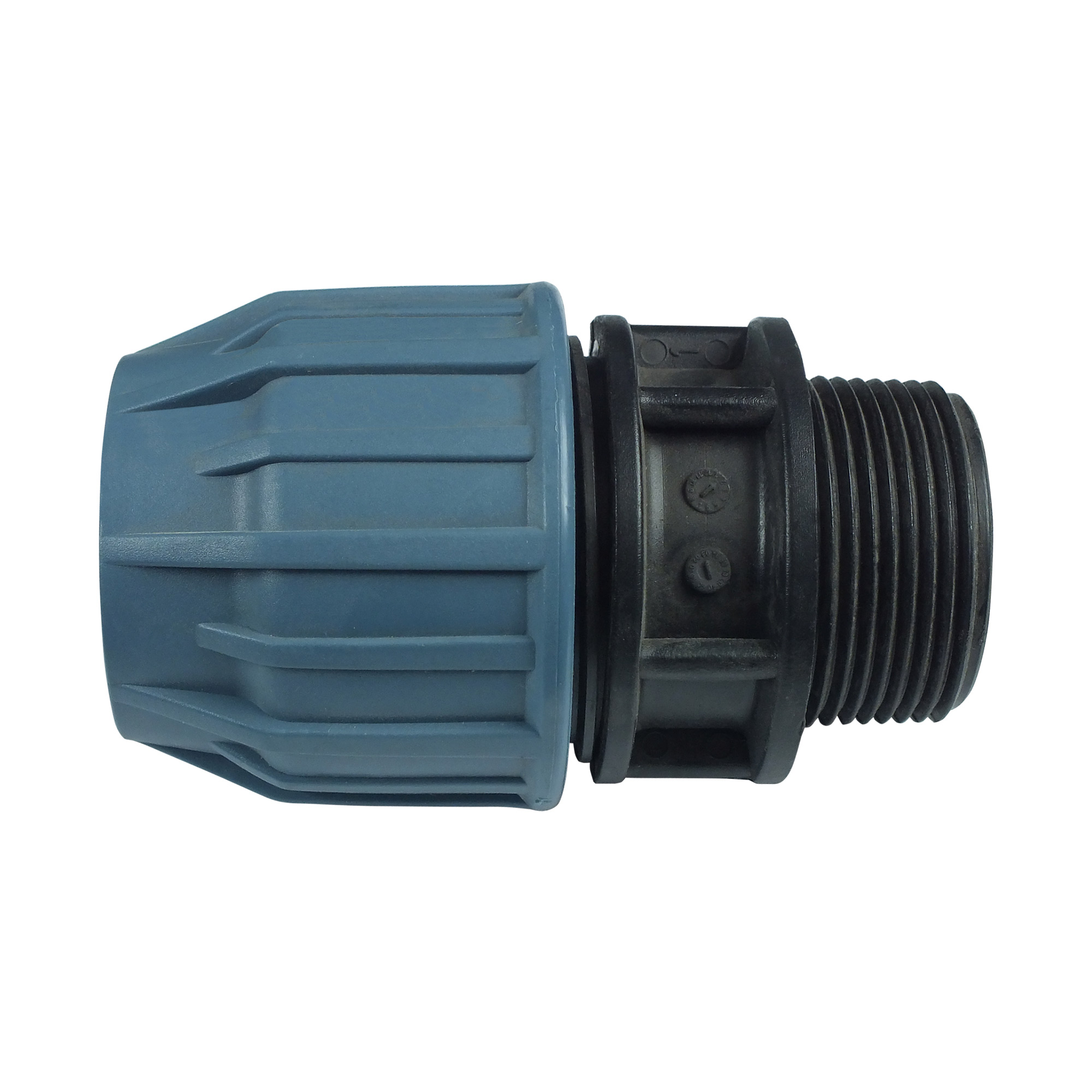 PP clamp coupling 32 mm x G 1" male