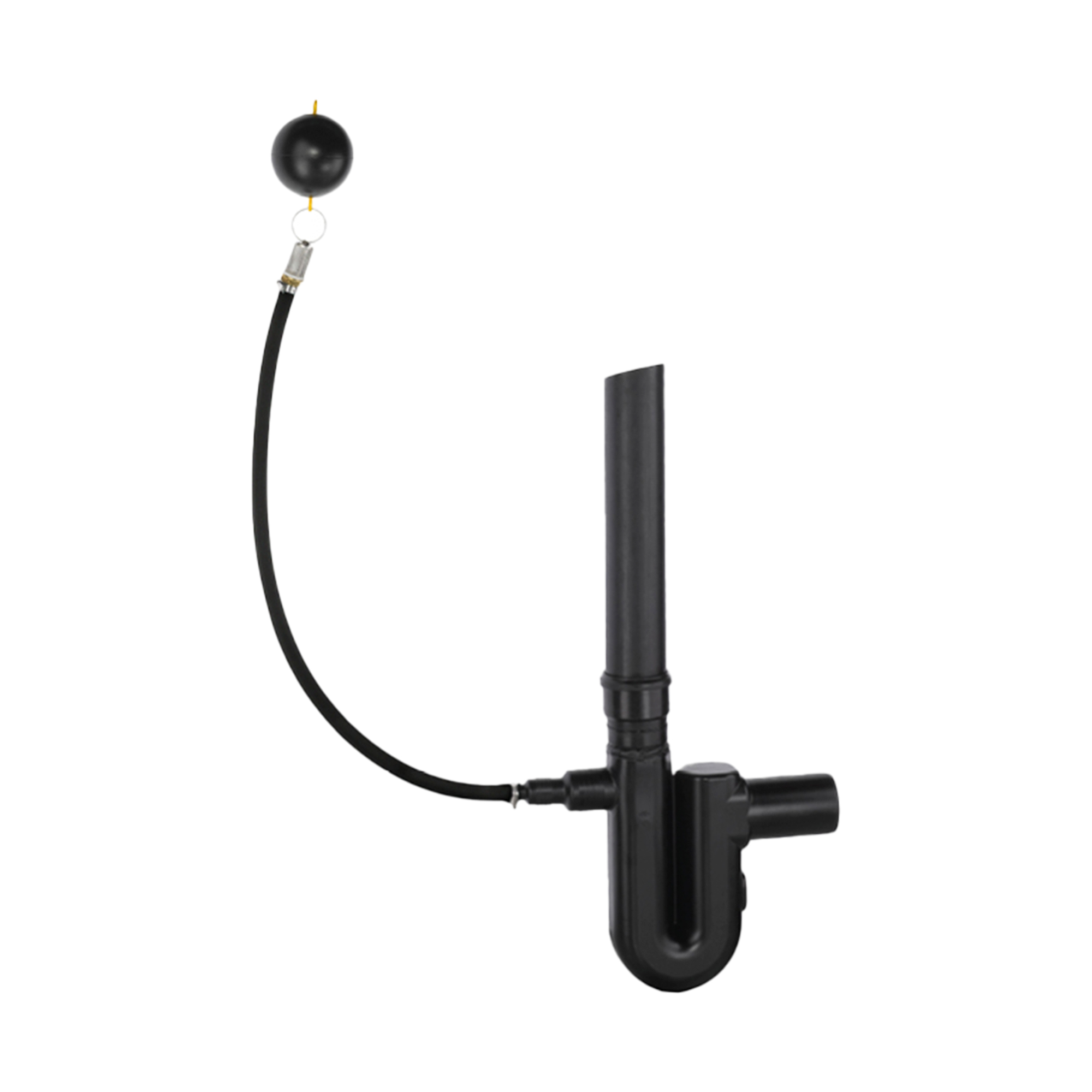 Retention throttle with overflow siphon 4"